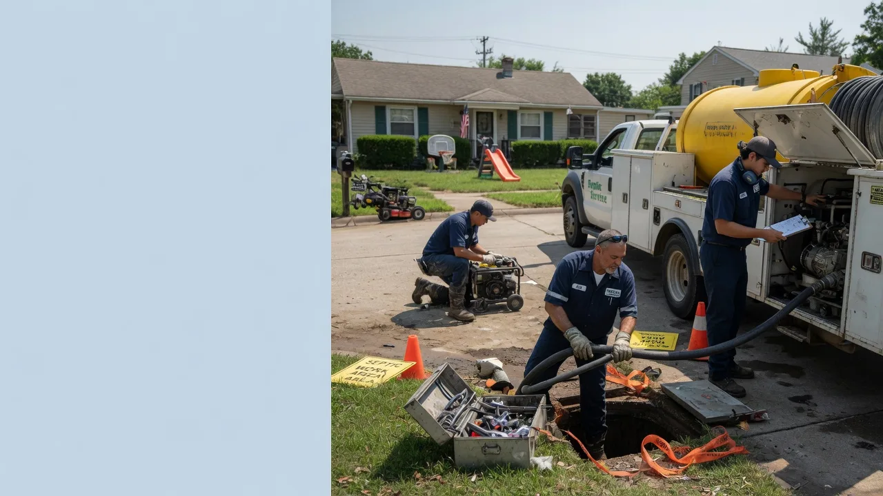 Septic Tank Pumping in Farmville, VA near me